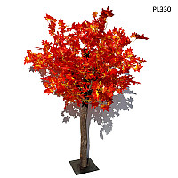 Изкуствено есенно дърво за декор 1.5 м многоцветно - PL330